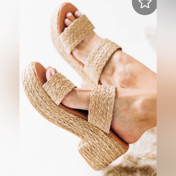 Espadrille Wedge Sandals Perfect Summer Shoe - Picture 2 of 2